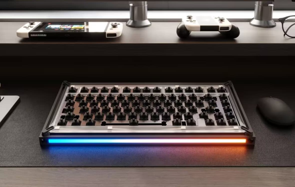 【IC】Alpha75: Open-Framework Modular Mech Keyboard Next-Gen Structure
