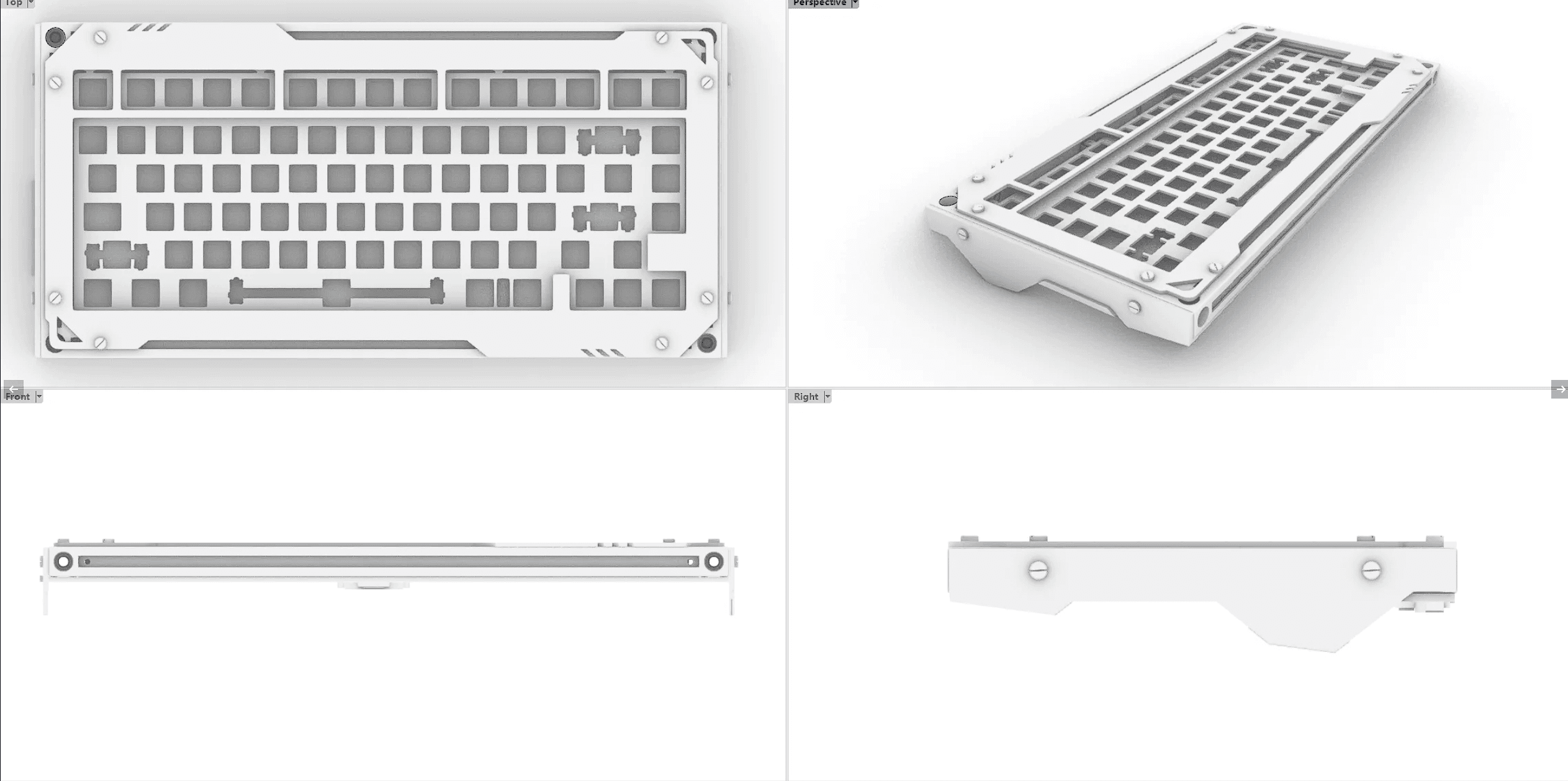 【IC】Alpha75: Open-Framework Modular Mech Keyboard Next-Gen Structure image 4