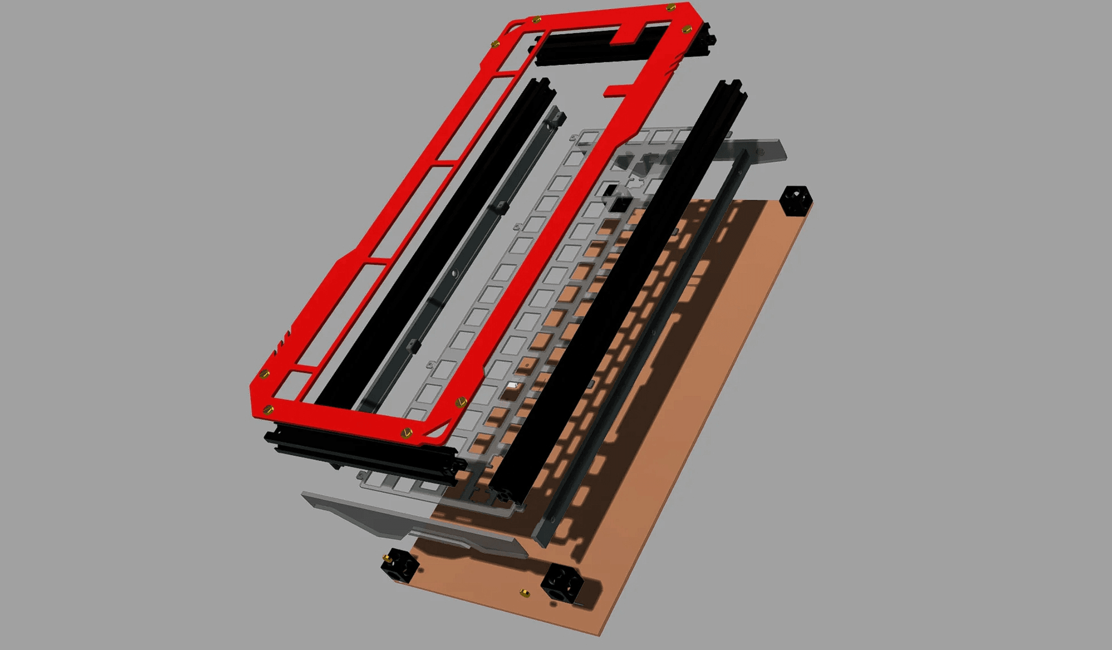 【IC】Alpha75: Open-Framework Modular Mech Keyboard Next-Gen Structure image 9