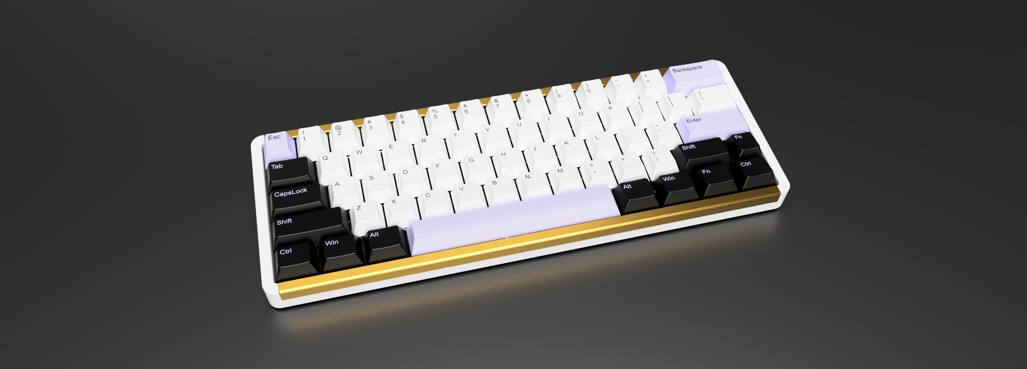 60% Z60-Evolve, Gasket, split-top enclosure with WKL/HHKB in one keyboard image 30
