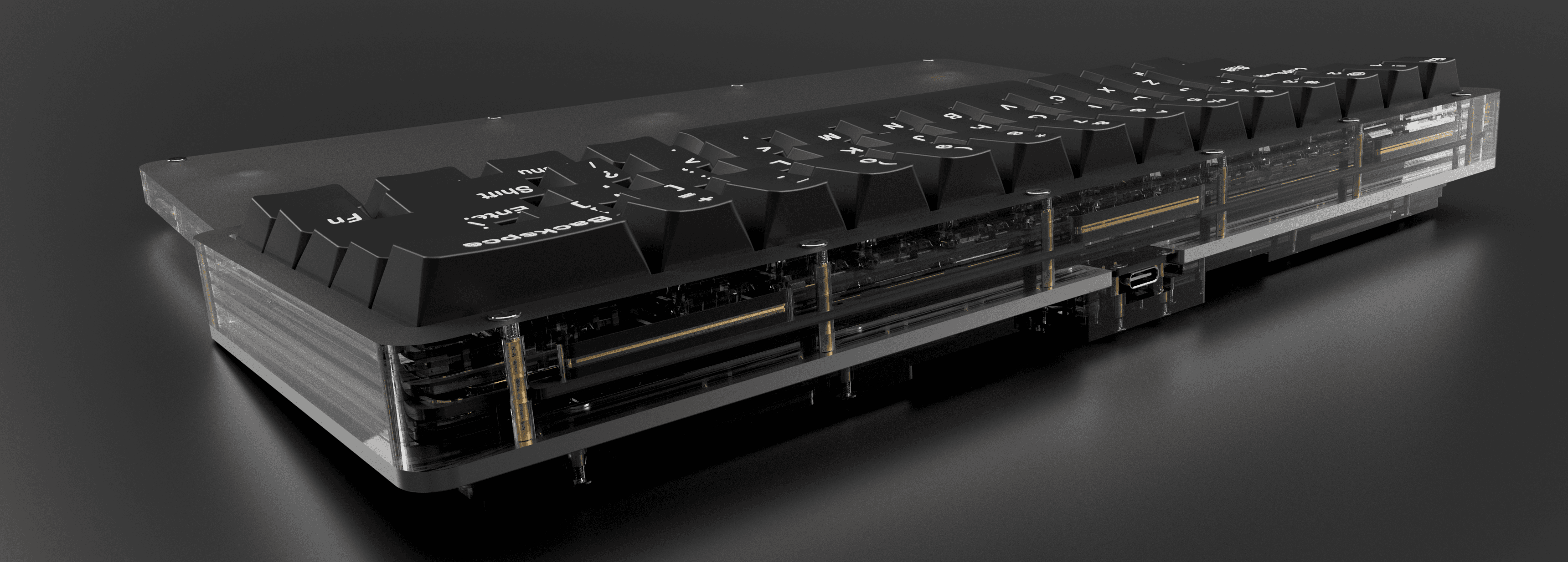 60% Z60-ACR, Acrylic Gasket, Nor/Tsangan/WKL/HHKB in one affordable keyboard image 2