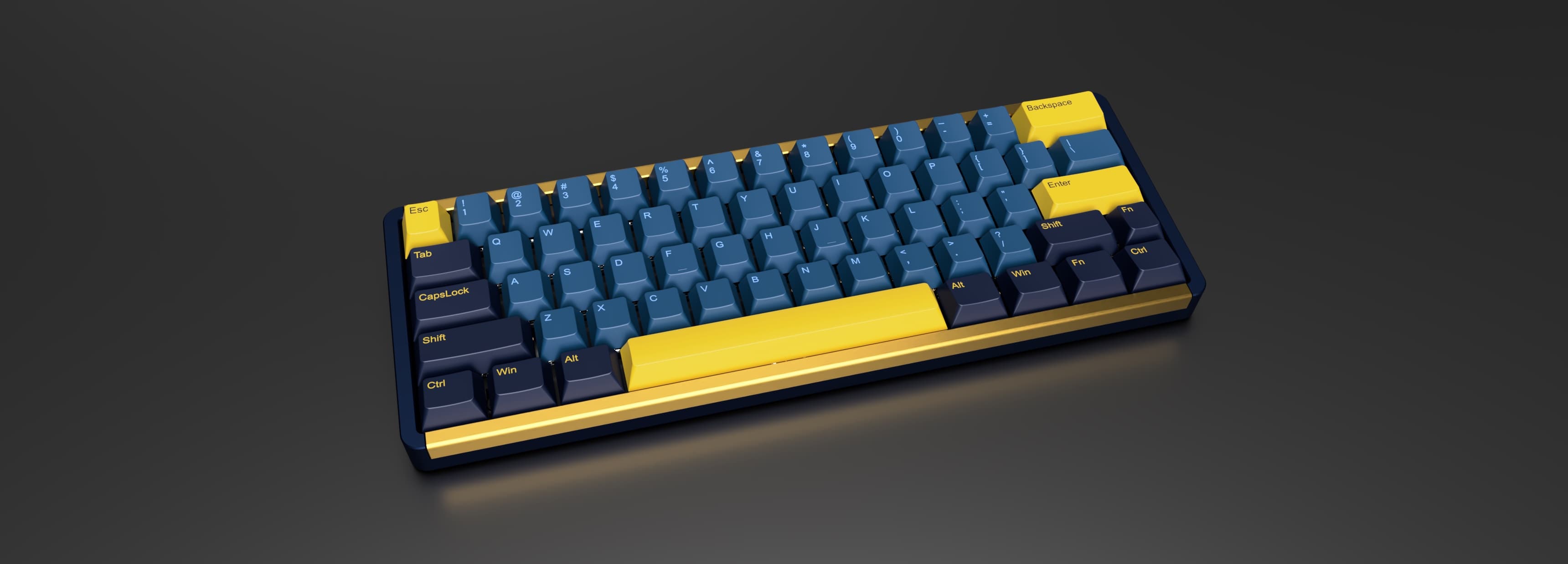 60% Z60-Evolve, Gasket, split-top enclosure with WKL/HHKB in one keyboard image 35
