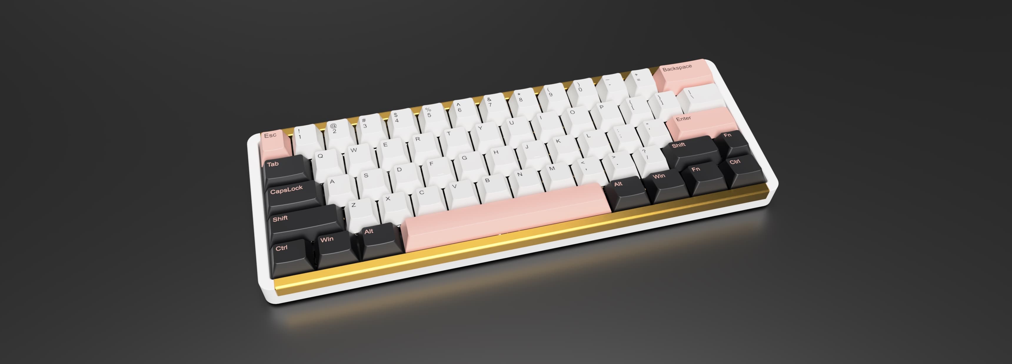 60% Z60-Evolve, Gasket, split-top enclosure with WKL/HHKB in one keyboard image 31