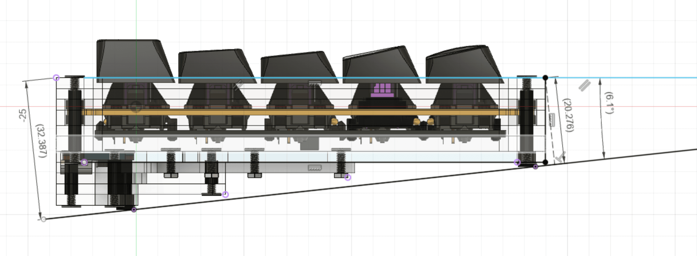 60% Z60-ACR, Acrylic Gasket, Nor/Tsangan/WKL/HHKB in one affordable keyboard image 6