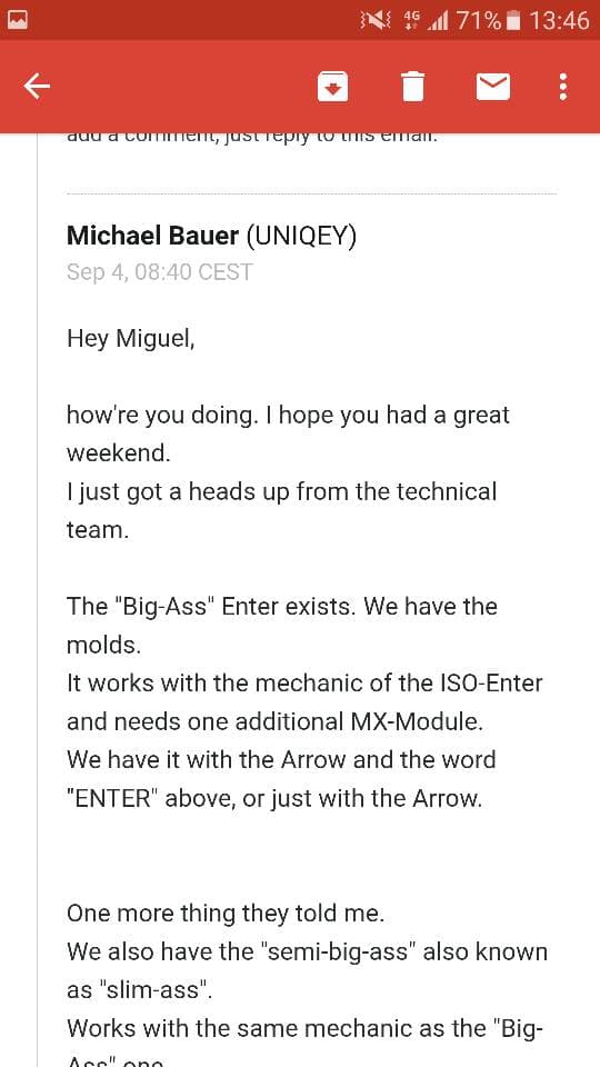 GMK Big Ass Enter Pack - Prep Work in Progress- Poll SOON image 10