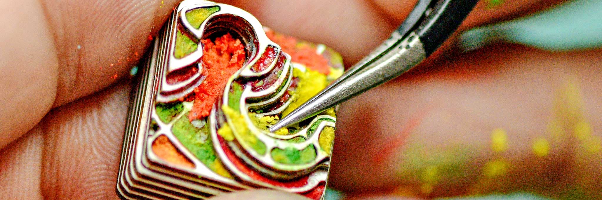 Jelly Key - Artifact series – Cities of tomorrow artisan keycap image 3