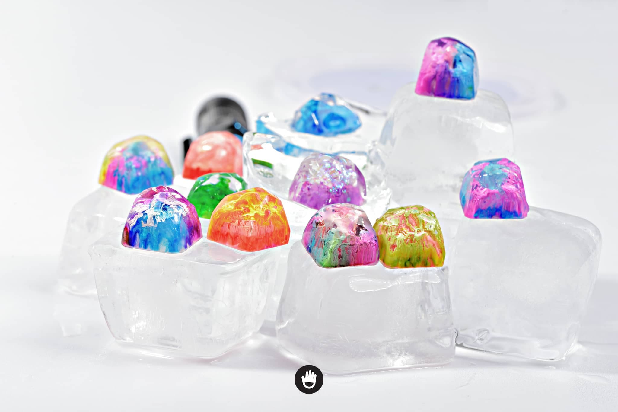 Jelly Key - Meditation Gems artisan keycaps series image 3