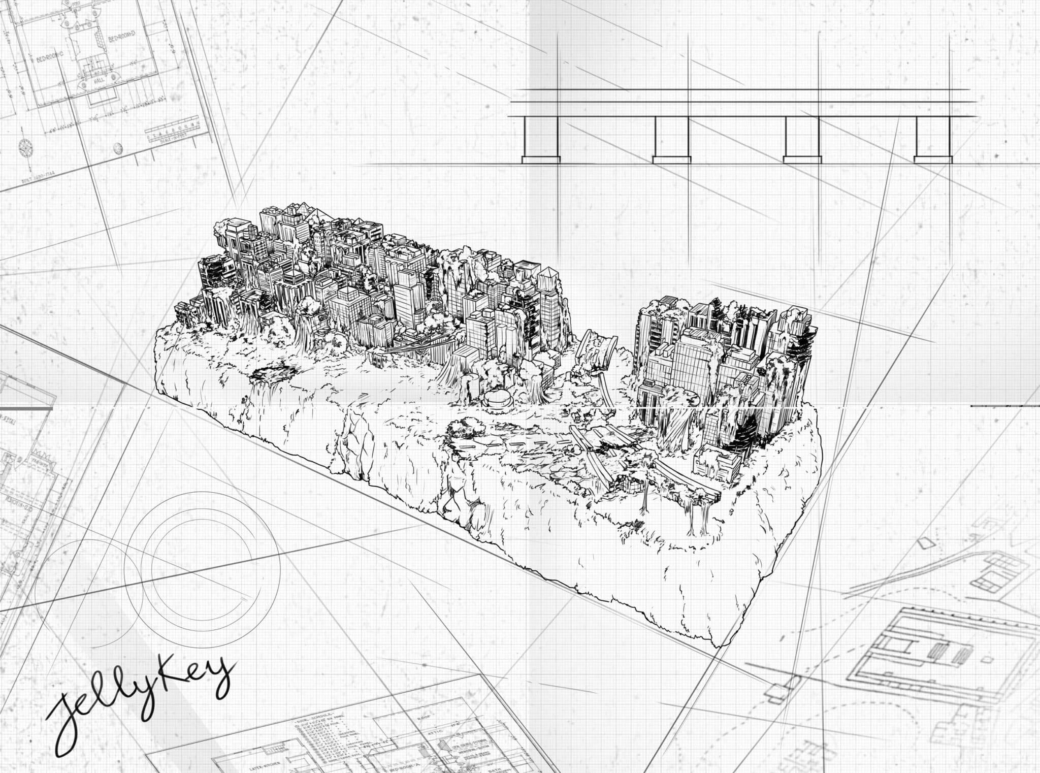 Jelly Key - The Rehabilitation of Lost Cities artisan keycaps image 5