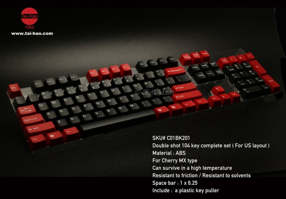 TaiHao ABS Keycaps - OEM Profile (2023) | VIM Arrow Kit (?)