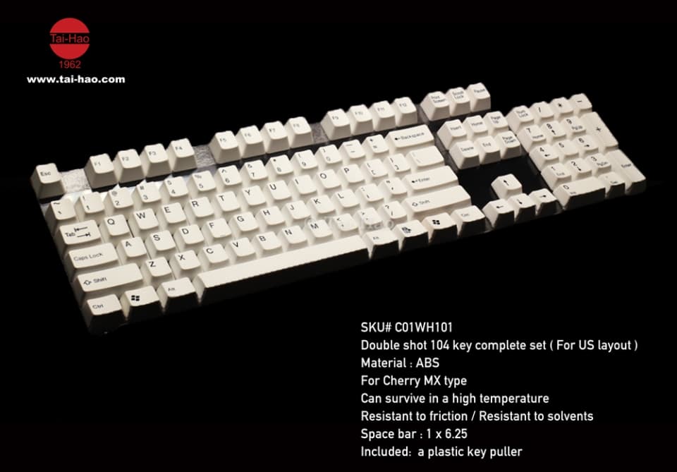 TaiHao ABS Keycaps - OEM Profile (2023) | VIM Arrow Kit (?) image 2