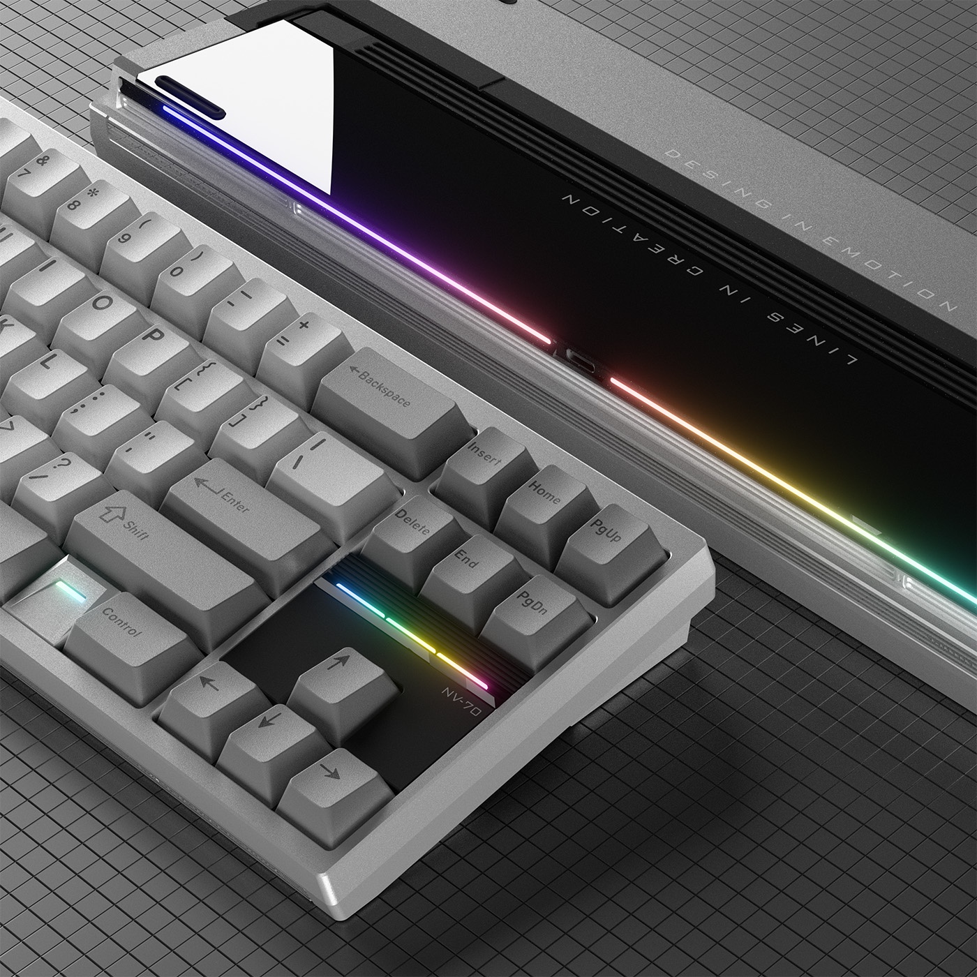 NV-70 | 70% layout board inspired by Hyundai N Vision 74 image 15