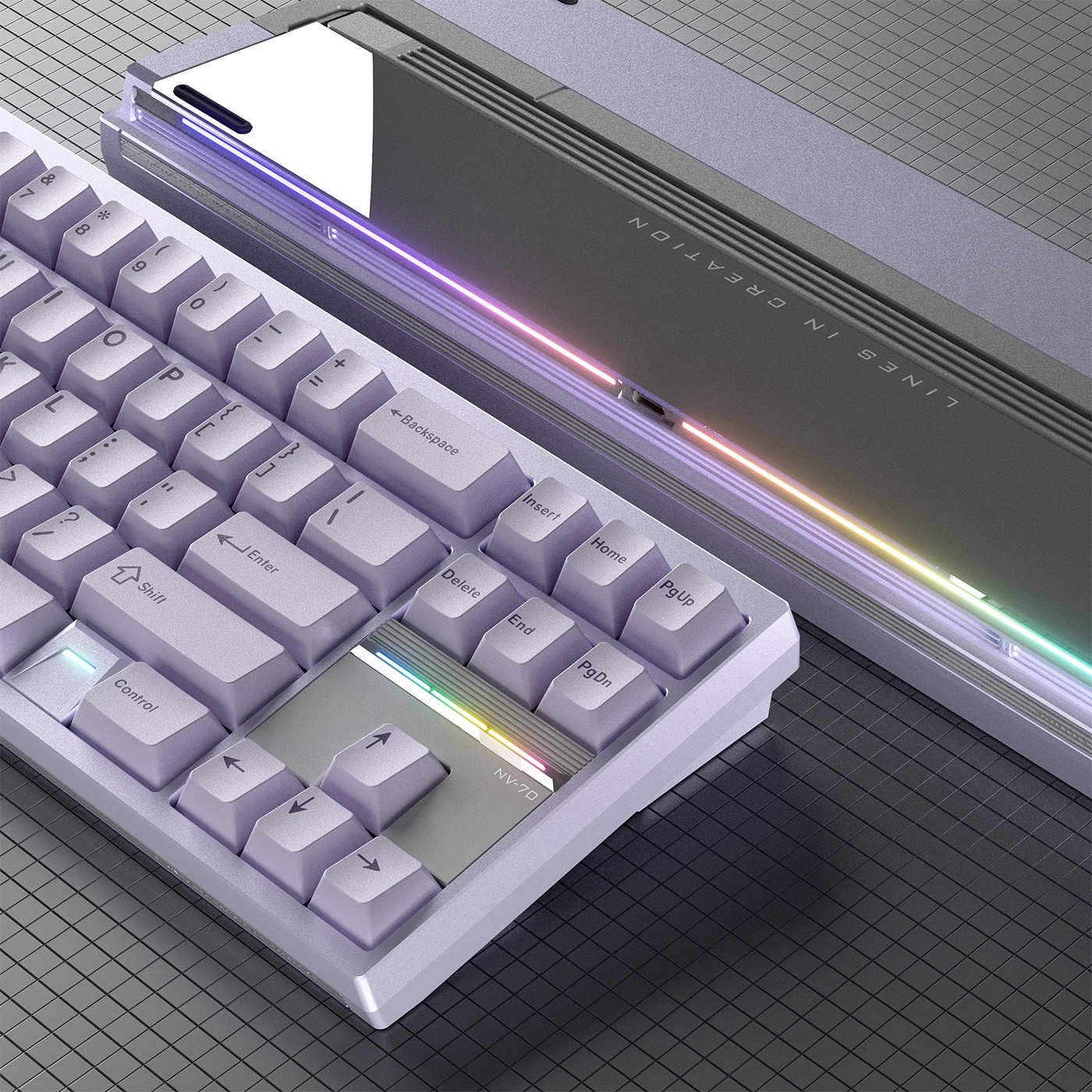 NV-70 | 70% layout board inspired by Hyundai N Vision 74 image 17