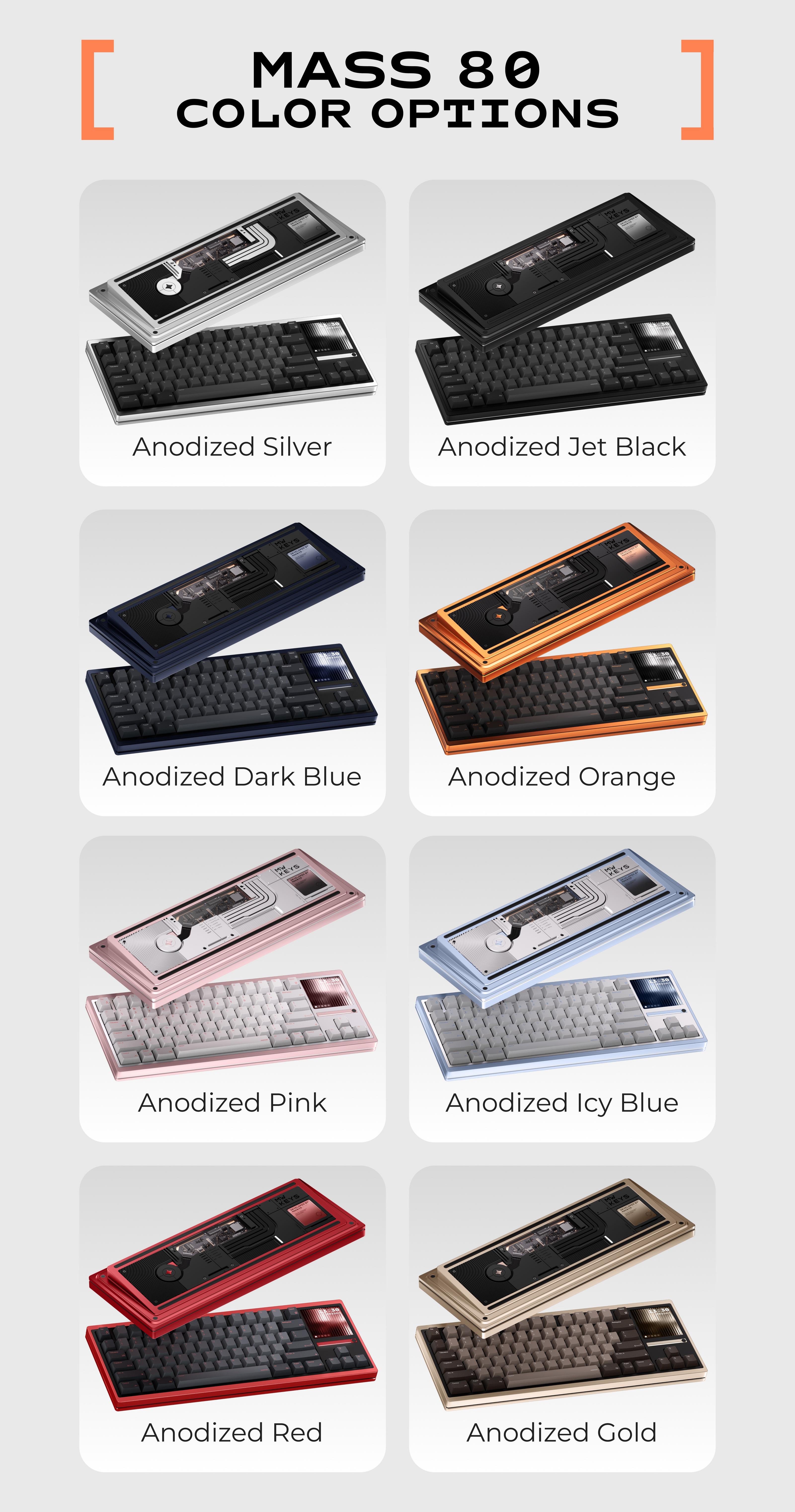 MASS 80 The Smartest Keyboard with Interactive Screen(GB live!) image 8